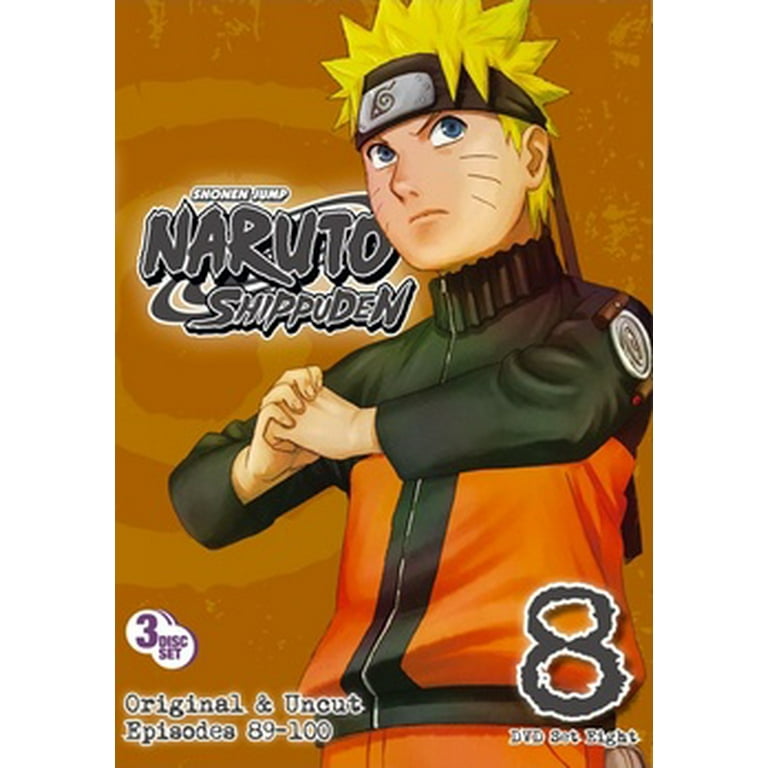 NARUTO SHIPPUDEN BOX SET 8 (DVD/3 DISC/FF-16X3/ENG-SUB) (DVD)