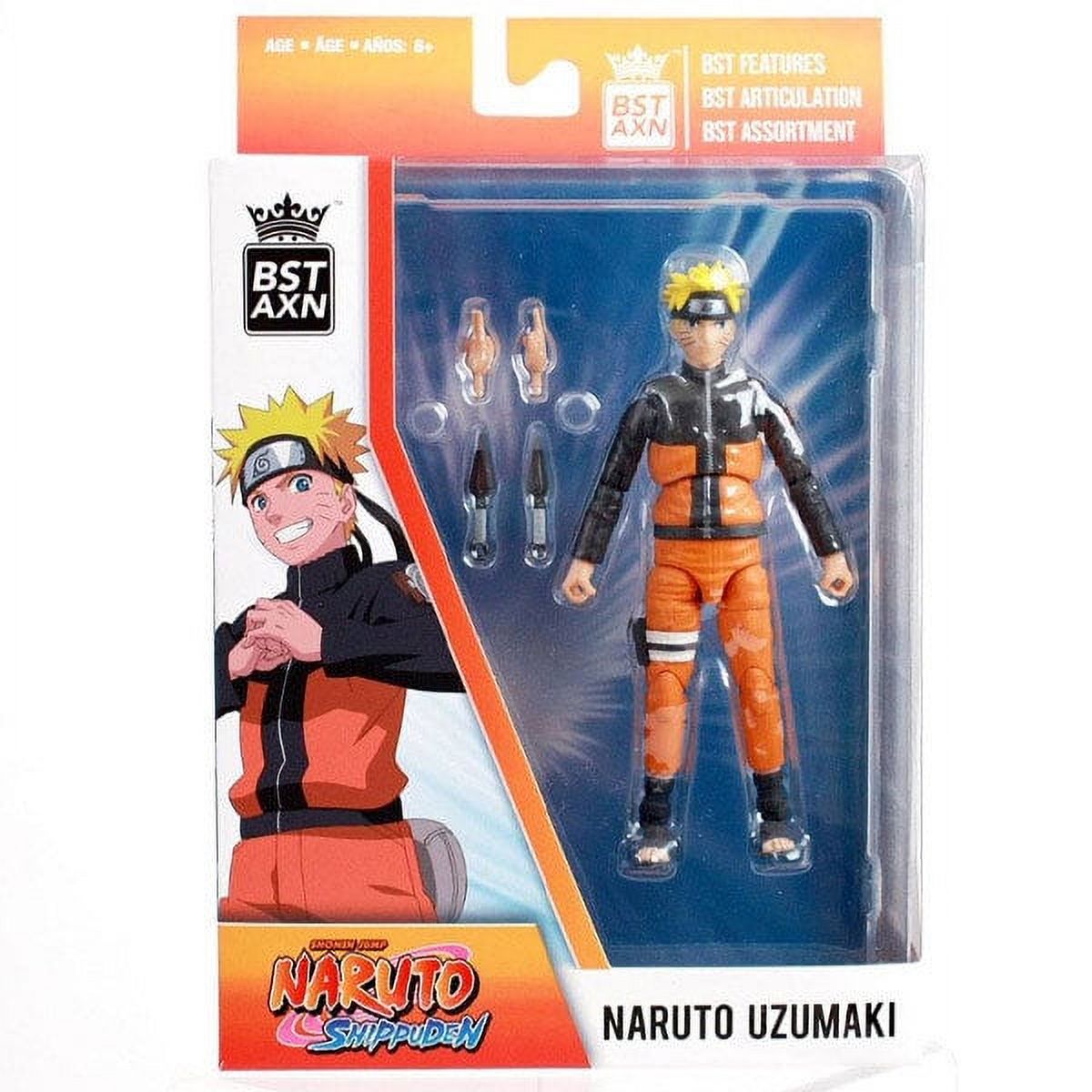 NARUTO SHIPPUDEN BST AXN NARUTO UZUMAKI ACTION FIGURE BY THE LOYAL
