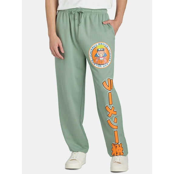 Naruto Men's & Big Men's Graphic Jogger Pants, Sizes XS-3XL