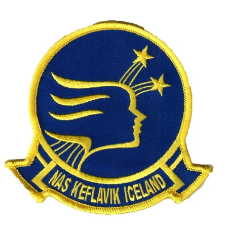 NAS KEFLAVIK ICELAND Patch – Plastic Backing