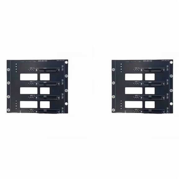 NAS Storage Backplane for 2x 4-Drive Bays, 6Gbps SATA 5.1, HDD/SSD Server Expansion Card