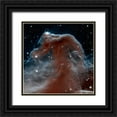thumbnail image 1 of NASA 12x12 Black Ornate Wood Framed with Double Matting Museum Art Print Titled - Horsehead Nebula, Infrared View, 1 of 4