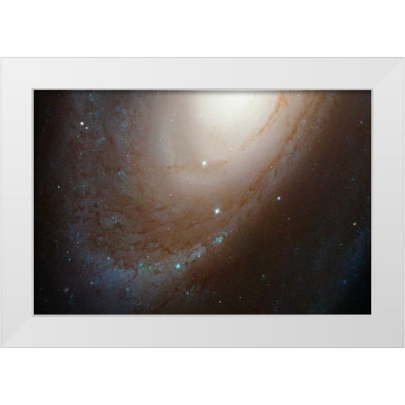 NASA 14x11 White Modern Wood Framed Museum Art Print Titled - HST ACS Image of M81