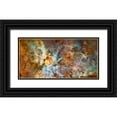 thumbnail image 1 of NASA 14x9 Black Ornate Wood Framed with Double Matting Museum Art Print Titled - Carina Nebula Wide View, 1 of 4