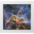 thumbnail image 1 of NASA 16x15 White Modern Wood Framed Museum Art Print Titled - Mystic Mountain, 1 of 4