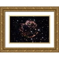 thumbnail image 1 of NASA 18x13 Gold Ornate Wood Framed with Double Matting Museum Art Print Titled - Supernova Remnant Cassiopeia A - March 2004, 1 of 4