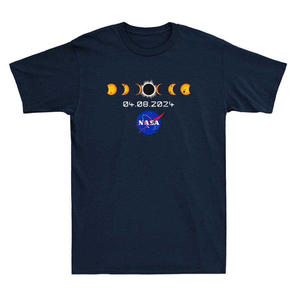 NASA 2024 Total Solar Eclipse 2024 Totality 04.08.24 Vintage Men's