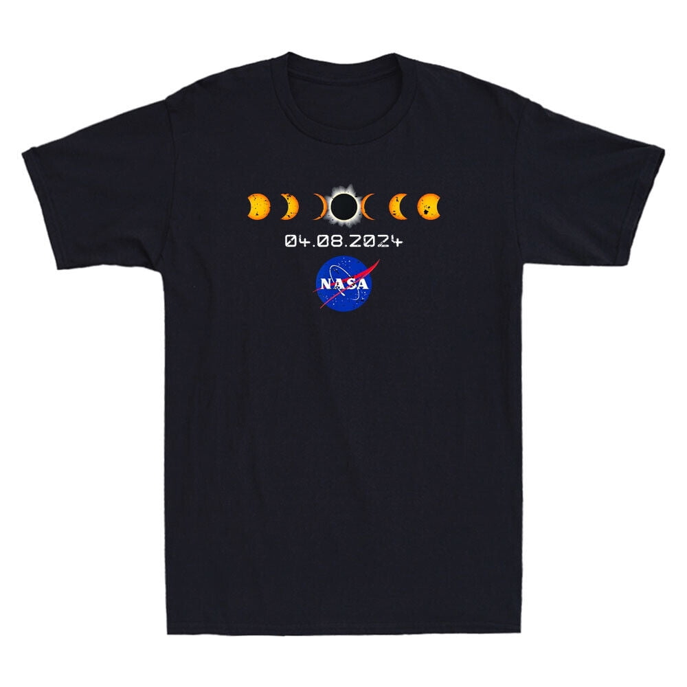 NASA 2024 Total Solar Eclipse 2024 Totality 04.08.24 Vintage Men's
