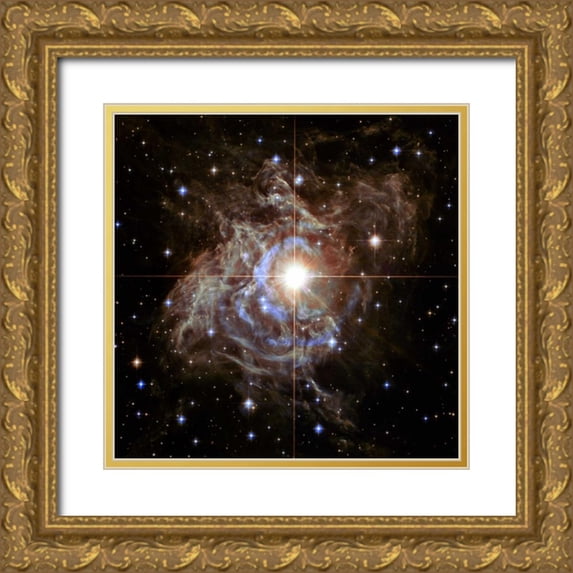 NASA 20x20 Gold Ornate Wood Framed with Double Matting Museum Art Print Titled - Cepheid Variable Star