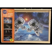 NASA 4-in-1 Wood Puzzle Box - 12 Piece