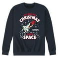 thumbnail image 1 of NASA - All I Want For Christmas - Men's Crew Neck Fleece Pullover, 1 of 5