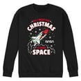 thumbnail image 1 of NASA - All I Want For Christmas - Men's Crew Neck Fleece Pullover, 1 of 5