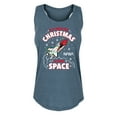 thumbnail image 1 of NASA - All I Want For Christmas - Women's Racerback Tank Top, 1 of 5