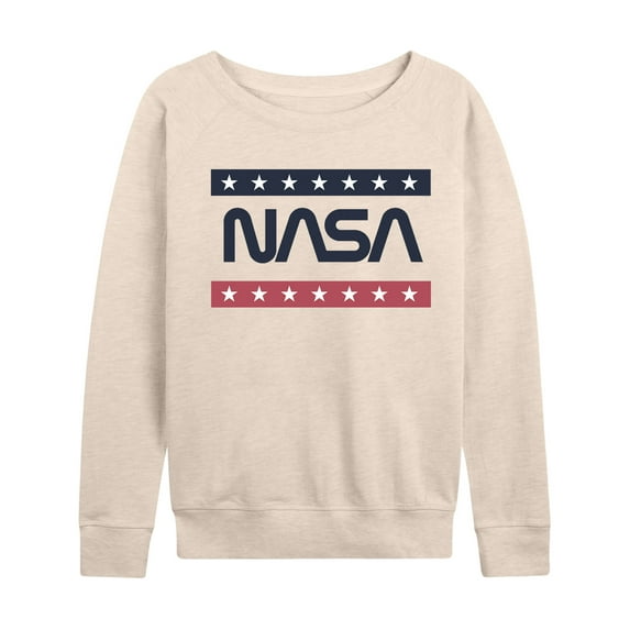 NASA - Americana - Women's Lightweight French Terry Long Sleeve Shirt