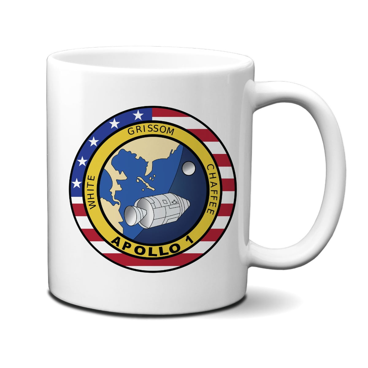 NASA Apollo 1 Mission Logo 11oz Mug - Walmart.com