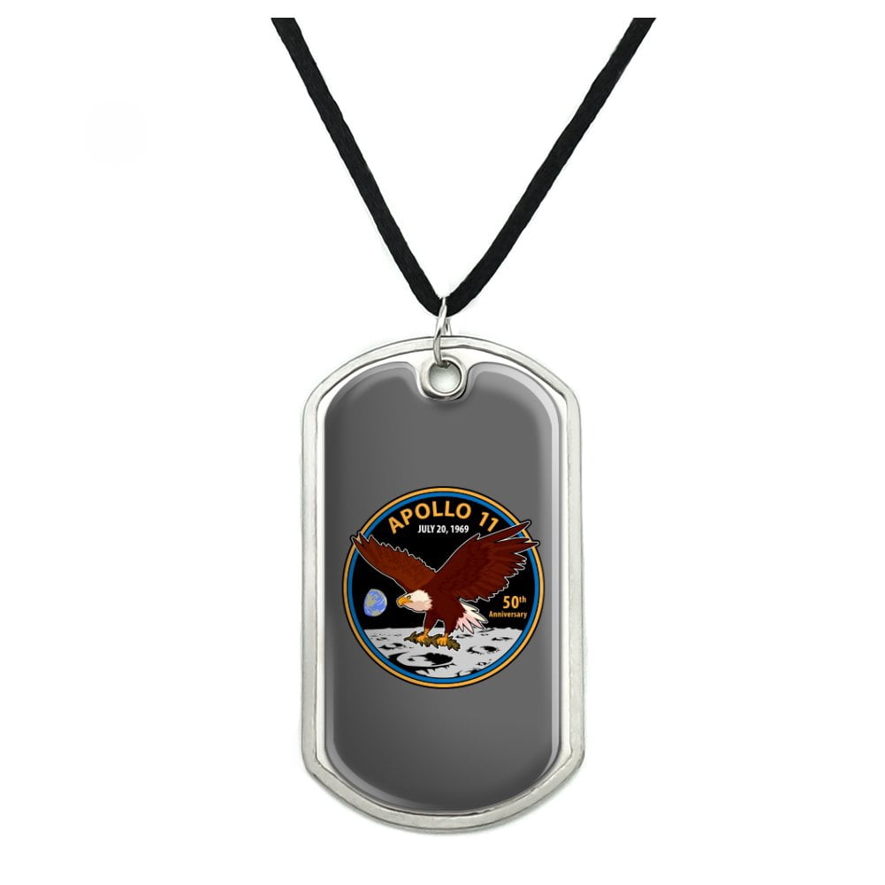 NASA Apollo 11 50th Anniversary Patch with Eagle on The Moon Military ...