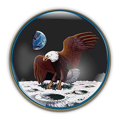 NASA Apollo 11 Paperweight in Gift Box, 3 Inch Crystal Dome, Perfect for House Warming Gift