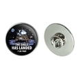 thumbnail image 1 of NASA Apollo 11 The Eagle Has Landed Moon Landing Metal 1.1" Tie Tack Hat Lapel Pin Pinback, 1 of 5