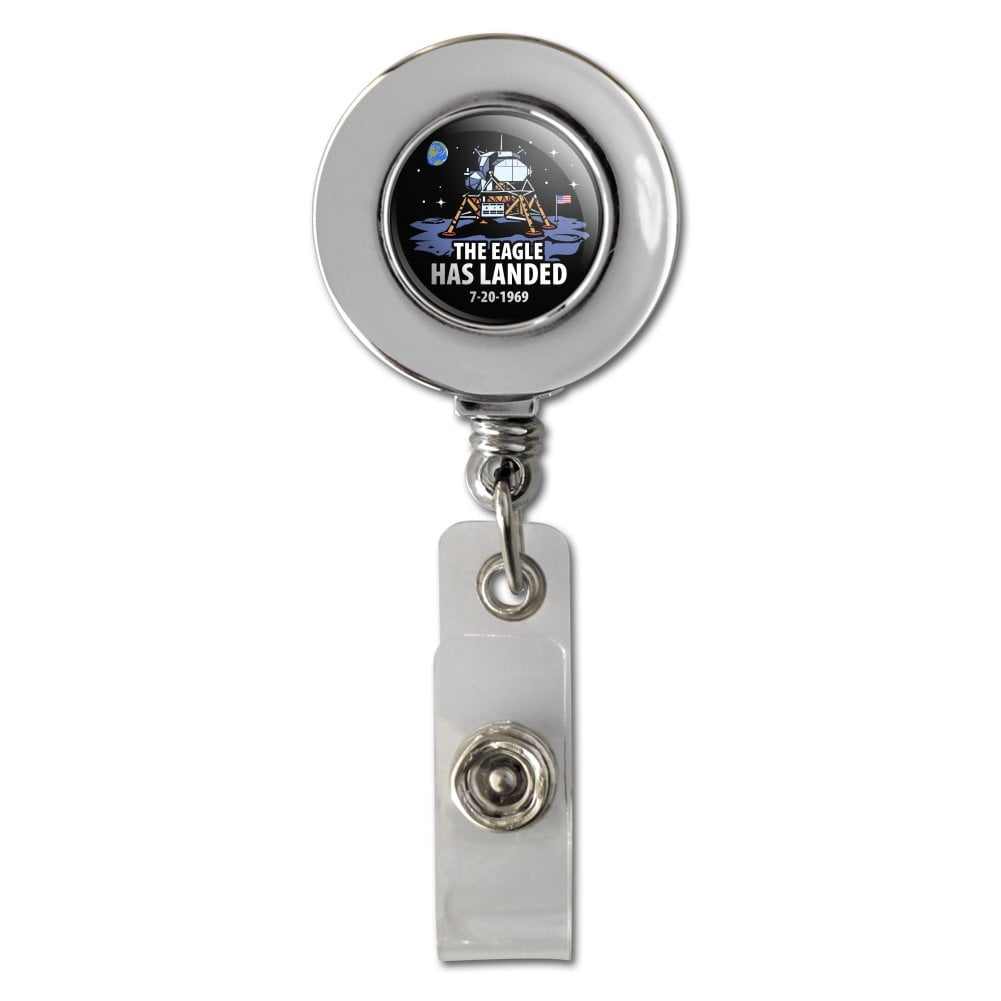 NASA Apollo 11 The Eagle Has Landed Moon Landing Retractable Reel ...