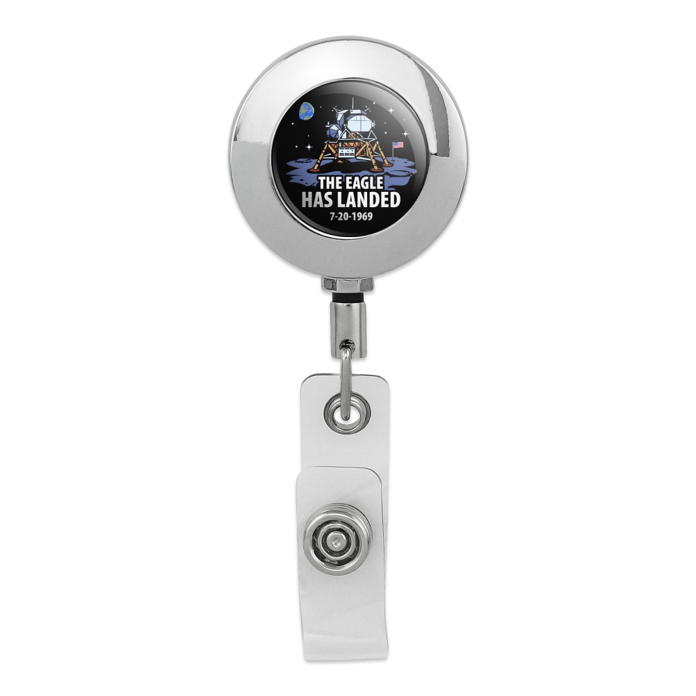 NASA Apollo 11 The Eagle Has Landed Moon Landing Retractable Reel ...