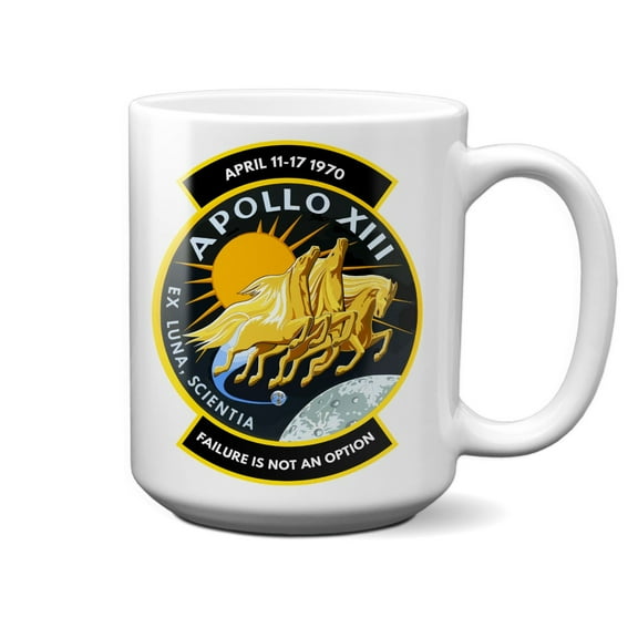 NASA Apollo 13 Failure Is Not An Option 15 oz Mug