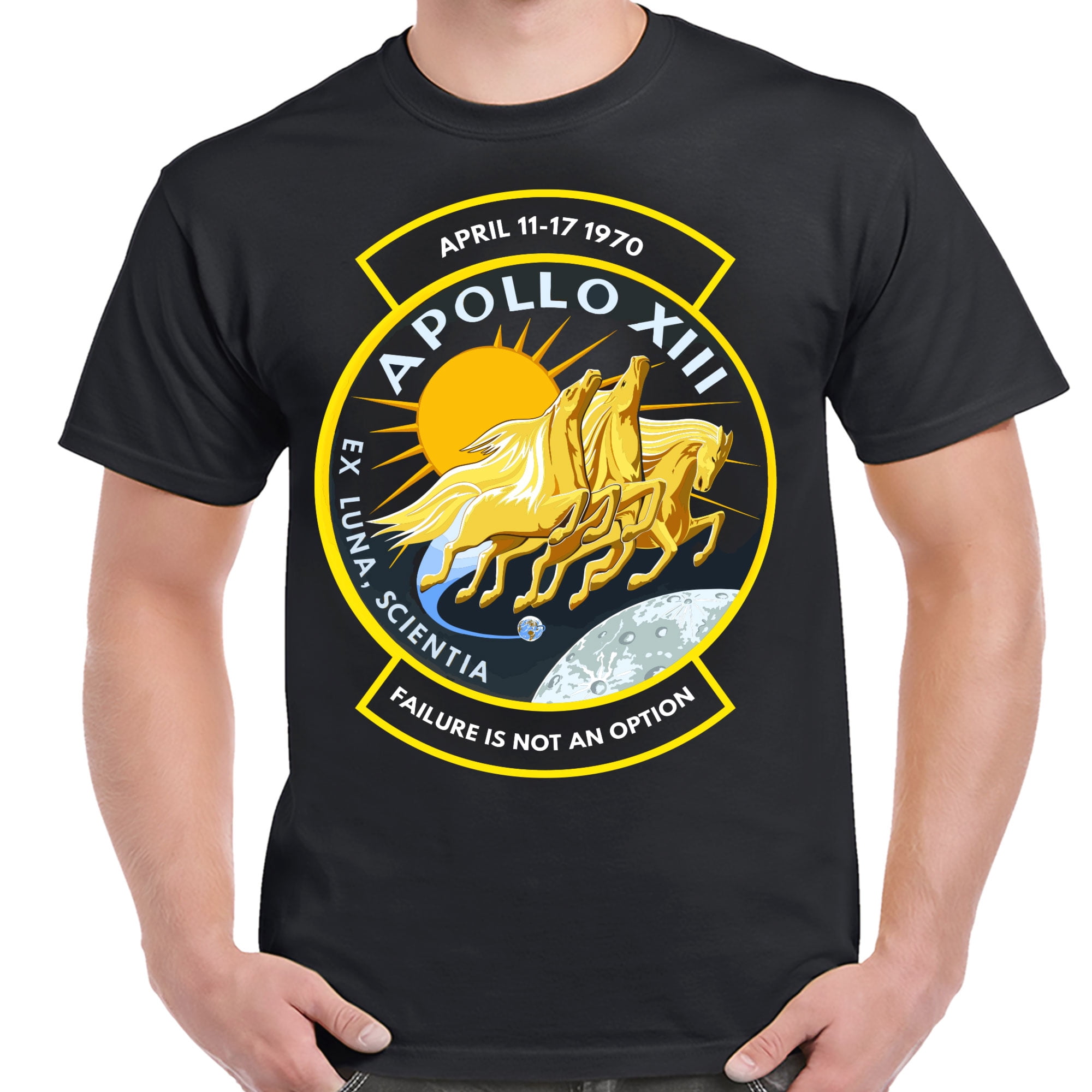 NASA Apollo 13 Failure Is Not An Option T-Shirt-XL - Walmart.com