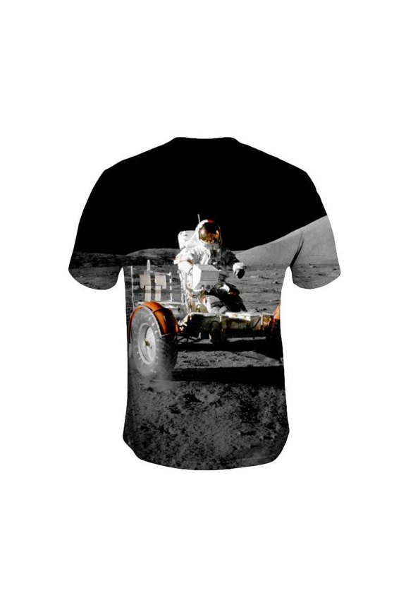 NASA Apollo 17 Rover on Patrol Mens T-Shirt All Over Print