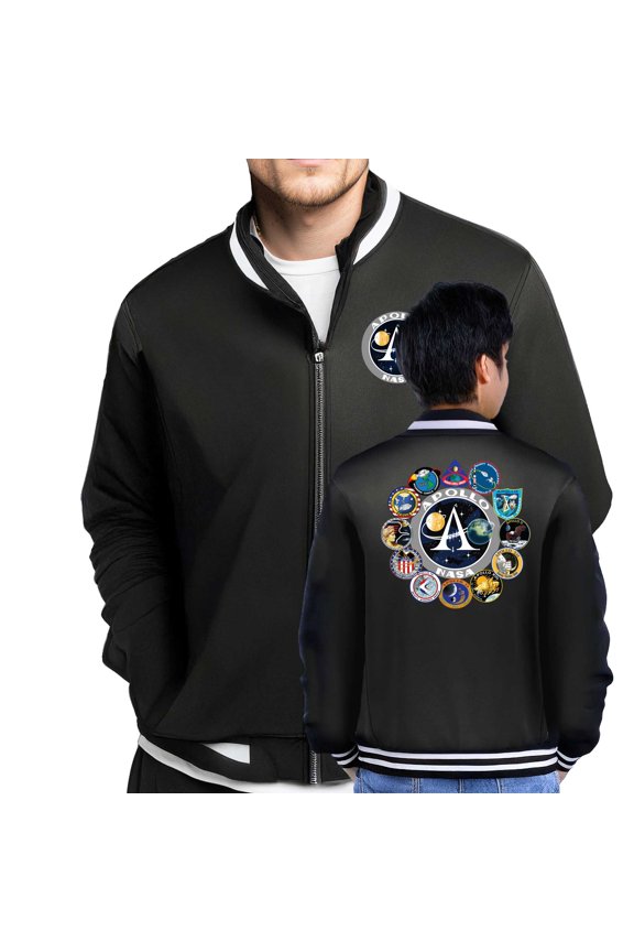 NASA Apollo Program Mission Logos Holloway V-Street Full-Zip Jacket-Small