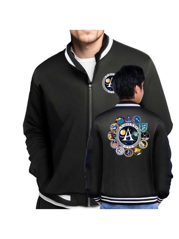 NASA Apollo Program Mission Logos Holloway V-Street Full-Zip Jacket-XL