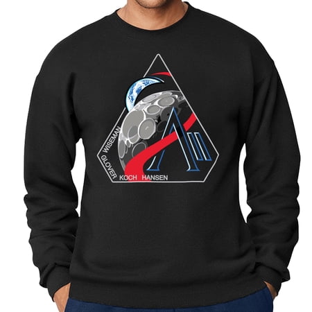 NASA Artemis 2 Mission Logo Crewneck Sweatshirt-5XL