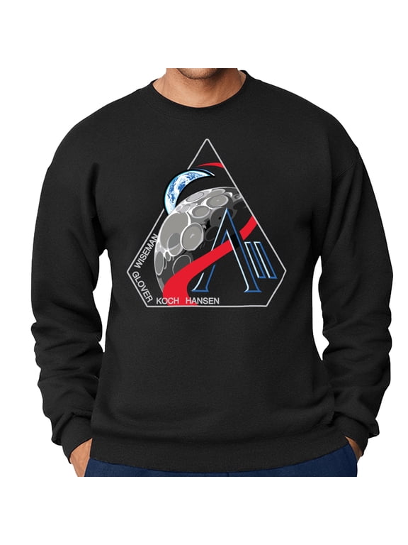 NASA Artemis 2 Mission Logo Crewneck Sweatshirt-5XL