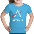 thumbnail image 1 of NASA Artemis Logo - Girl's Word Art T-Shirt, 1 of 2