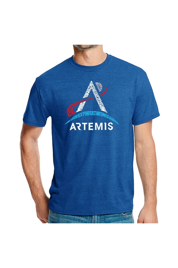 NASA Artemis Logo - Men's Premium Blend Word Art T-Shirt