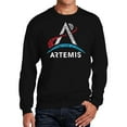 thumbnail image 1 of NASA Artemis Logo - Men's Word Art Crewneck Sweatshirt, 1 of 2