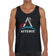 thumbnail image 1 of NASA Artemis Logo - Men's Word Art Tank Top, 1 of 2