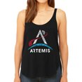thumbnail image 1 of NASA Artemis Logo - Women's Premium Word Art Flowy Tank Top, 1 of 2