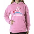 thumbnail image 1 of NASA Artemis Logo - Women's Word Art Hooded Sweatshirt, 1 of 2