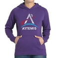 thumbnail image 1 of NASA Artemis Logo - Women's Word Art Hooded Sweatshirt, 1 of 2