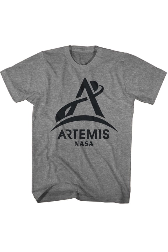 NASA Artemis One Color Dark Graphite Heather T-Shirt