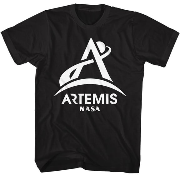 NASA Artemis One Color Light Black T-Shirt