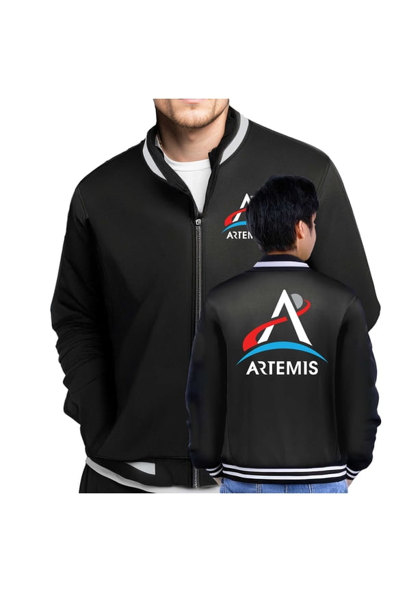 NASA Artemis Program Logo Holloway V-Street Full-Zip Jacket-3XL