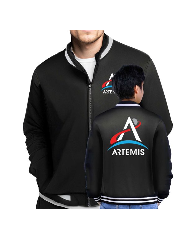 NASA Artemis Program Logo Holloway V-Street Full-Zip Jacket-3XL