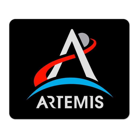 NASA Artemis Program Logo Mouse Pad 1/4 Thick