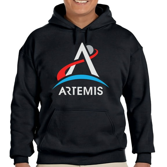 NASA Artemis Program Logo Pullover Hoodie-Small