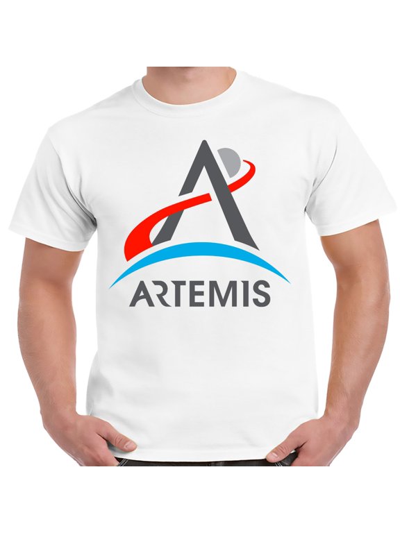 NASA Artemis Program Logo White Shirt-Medium