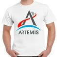 thumbnail image 1 of NASA Artemis Program Logo White Shirt-XL, 1 of 1