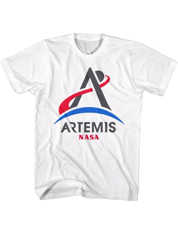 NASA Artemis Program Logo White T-Shirt