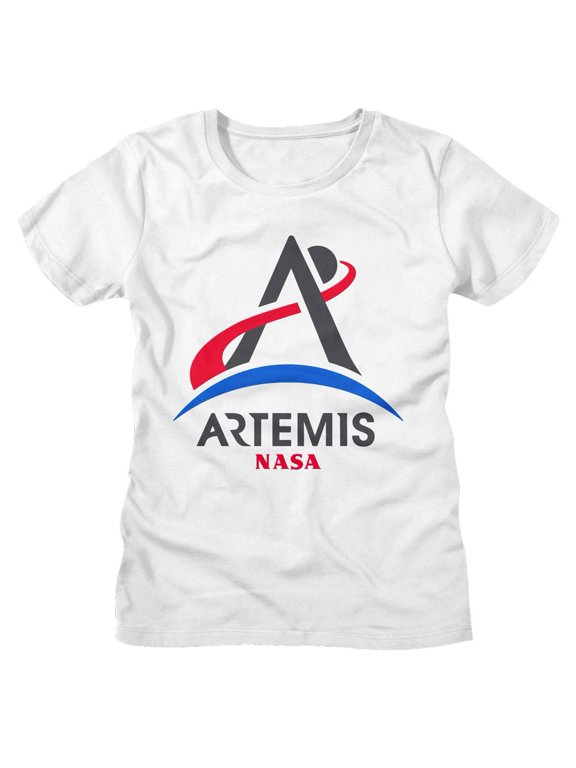 NASA Artemis Program Logo White Women's T-Shirt