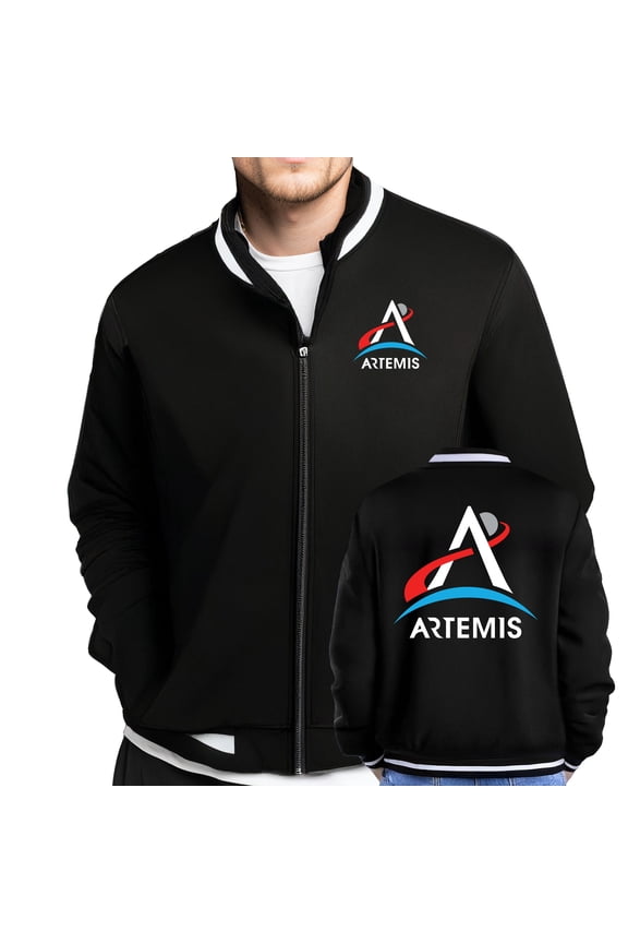 NASA Artemis Program Mission Logo Holloway V-Street Full-Zip Jacket-Large