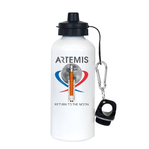 NASA Artemis Return to The Moon Aluminum Water Bottle